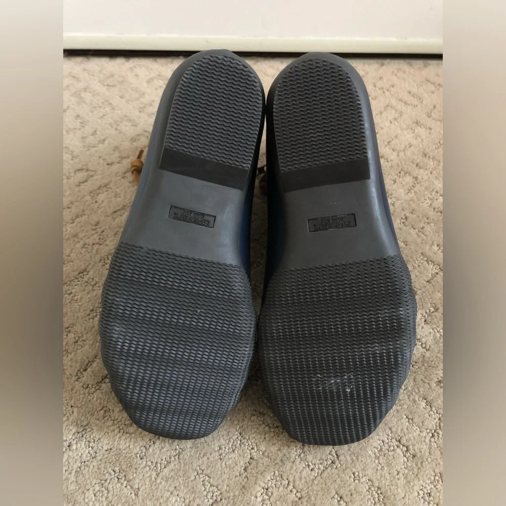 Sperry Saltwater Rope Embossed Duck Boots Size 9 - Picture 11 of 11